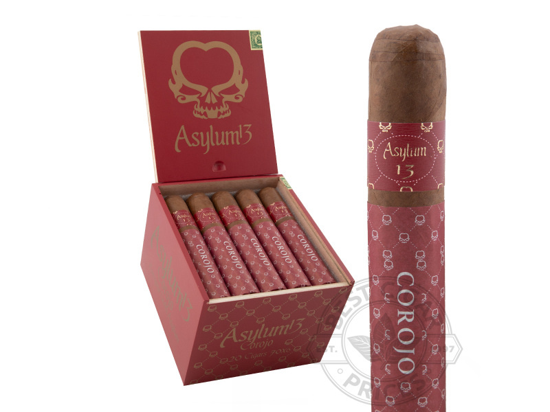 Asylum 13 Corojo 70 X 6 - 20 Cigars