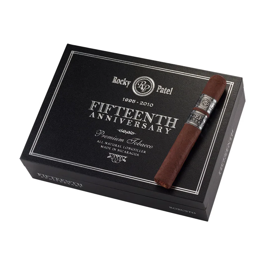 Rocky Patel 15th Anniversary Robusto Natural | Robusto | Box of 20