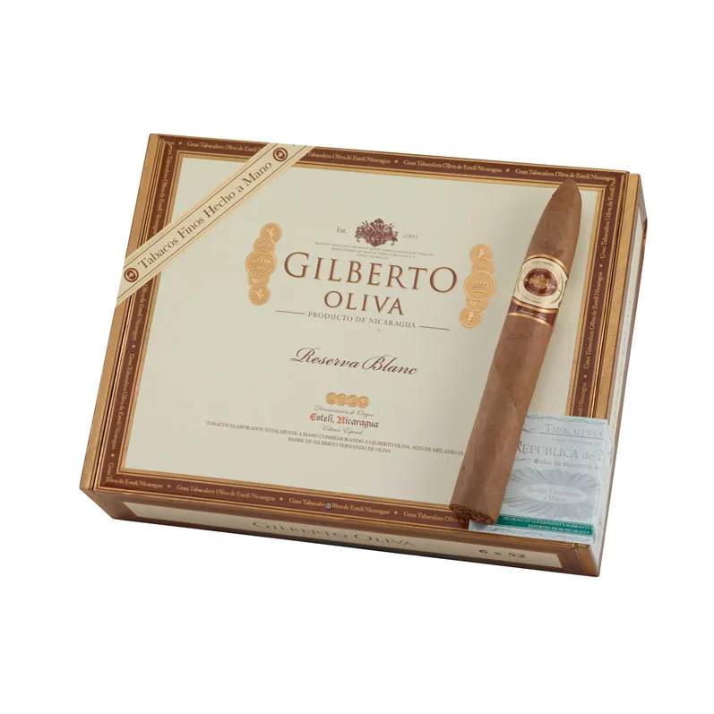 Gilberto Oliva Blanc Torpedo Natural | Torpedo | Box of 20