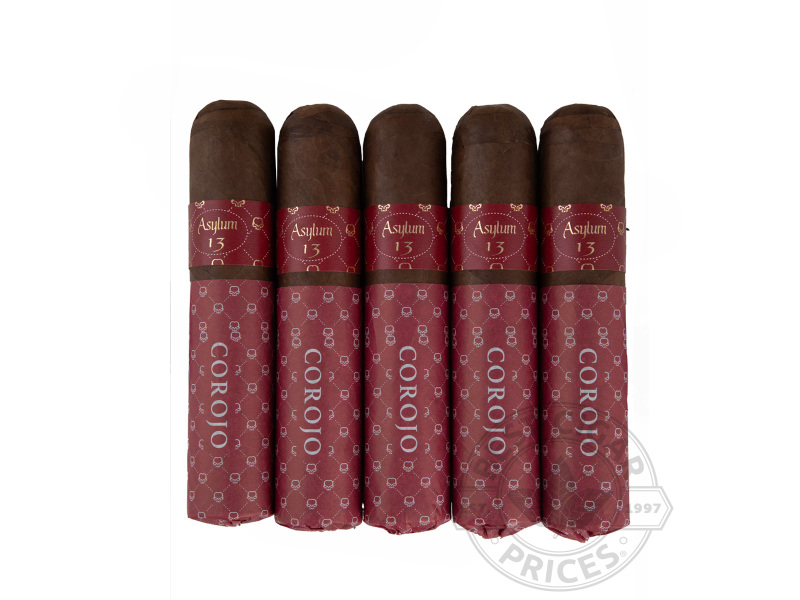 Asylum 13 Corojo 80 X 6 - 5 Cigars