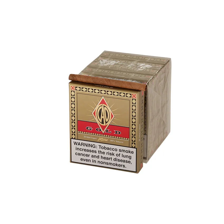 CAO Gold Minis Natural | Cigarillo | Pack of 100