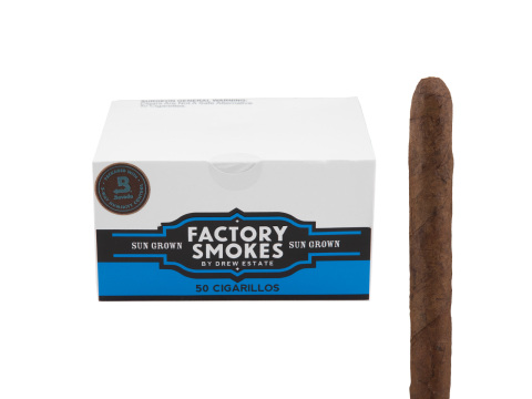 Factory Smokes Cigarillos Sun Grown By Drew - 50 Cigars