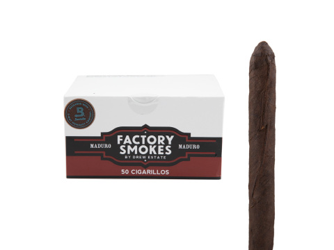 Factory Smokes Cigarillos Maduro By Drew Estate - 50 Cigars