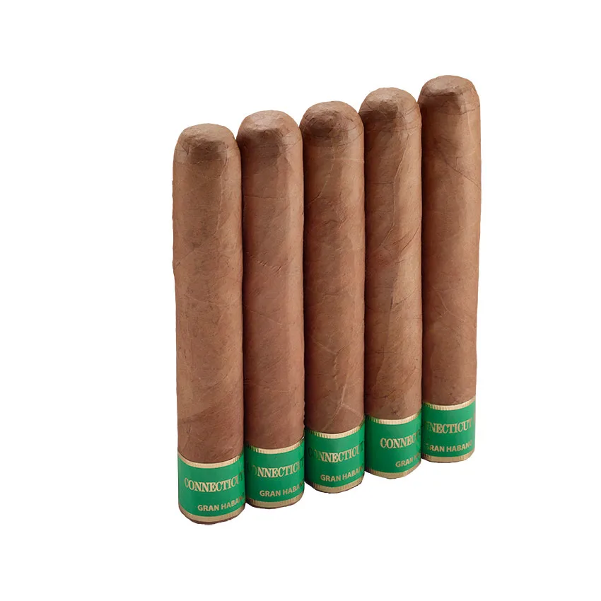 Gran Habano #1 Connecticut Imperiales Natural | Gordo | Pack of 5