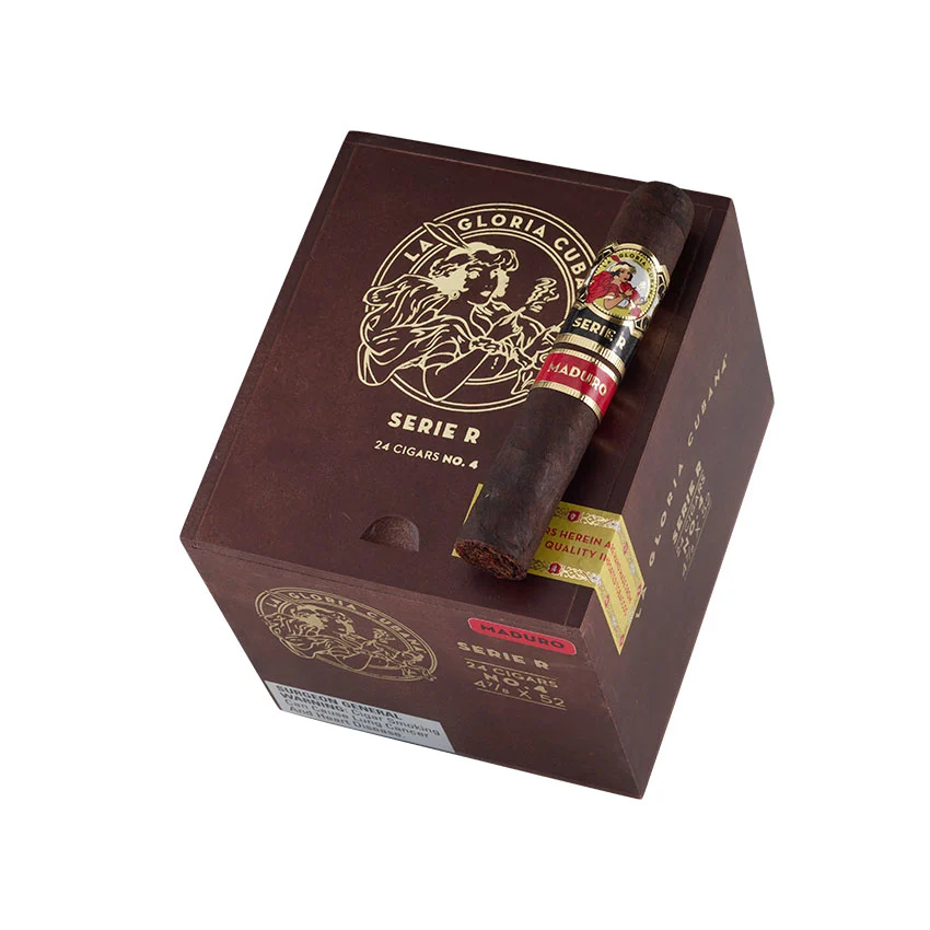 La Gloria Cubana Serie R No. 4 Maduro | Robusto | Box of 24
