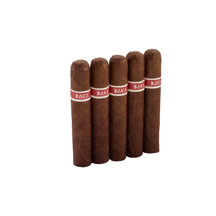 Baka Acephalous Natural | Double Robusto | Pack of 5