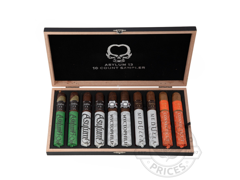 Asylum 13 10-cigar Sampler - Box of 20
