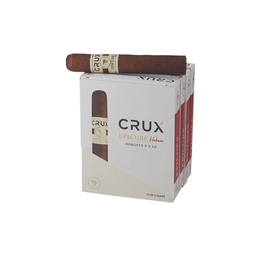 Crux Epicure Habano Robusto Natural | Robusto | Pack of 20