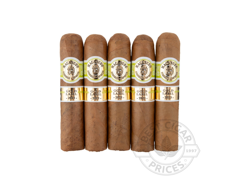Macanudo Gold Label Nugget - 5 Cigars