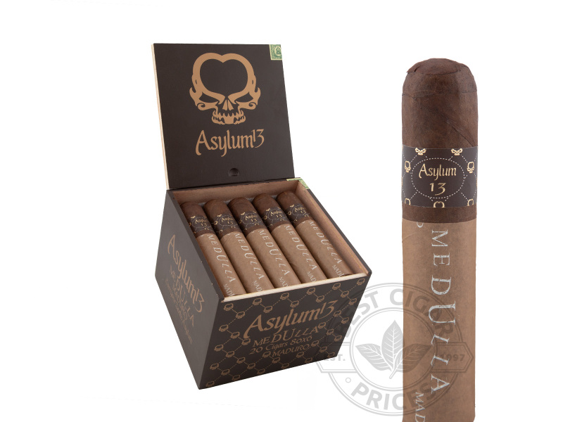 Asylum 13 Medulla Maduro 80 X 6 - 20 Cigars