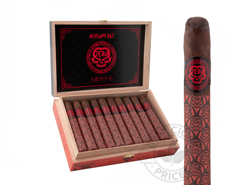 Asylum 867 Zero 50 X 5 - 20 Cigars