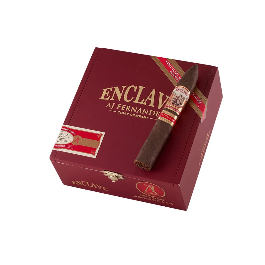 AJF Enclave Broadleaf Belicoso Maduro | Belicoso | Box of 20