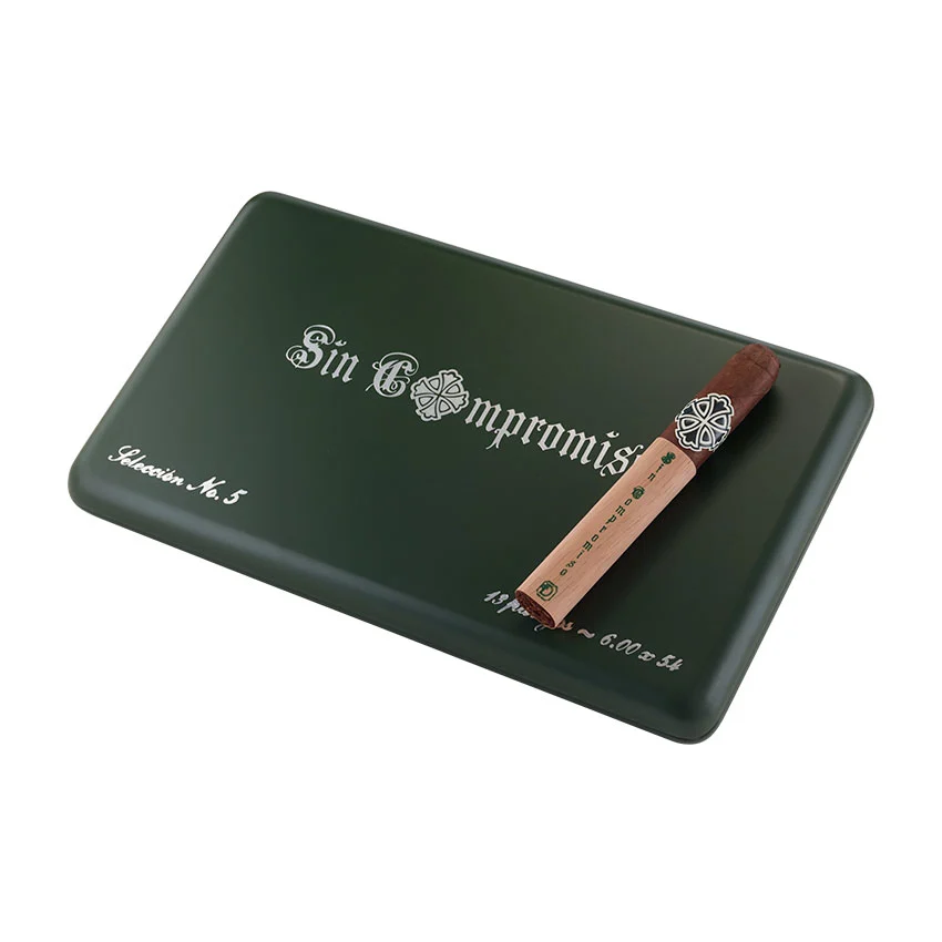 Sin Compromiso Sel No. 5 Dark Natural | Double Toro | Box of 13