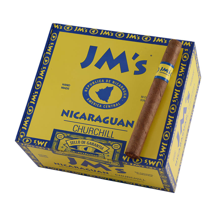 JM's Nicaraguan Churchill Natural | Churchill | Box of 50