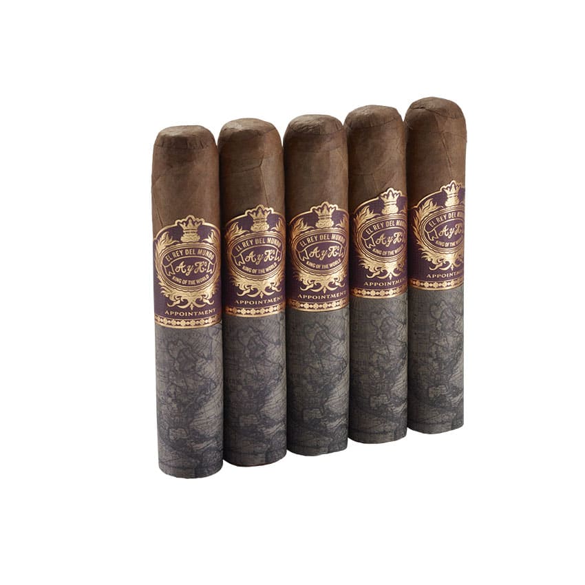 El Rey Del Mundo Appointment Gordo Dark Natural | Gordo | Pack of 5