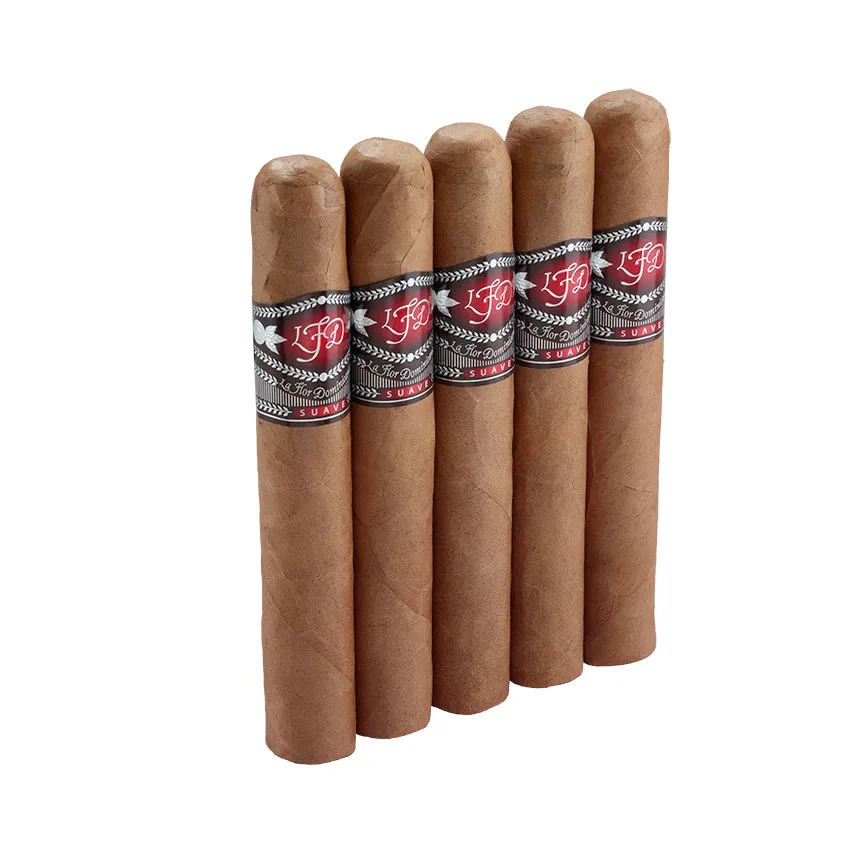 La Flor Dominicana Suave Gobernador Natural | Gordo | Pack of 5