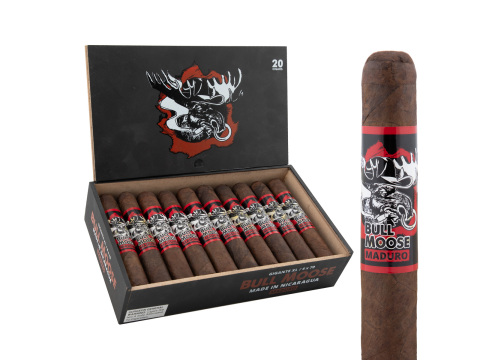 Chillin' Moose Bull Moose Maduro Gigante XL - 20 Cigars
