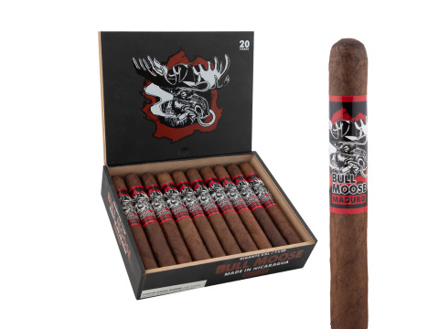 Chillin' Moose Bull Moose Maduro Gigante XXL - 20 Cigars