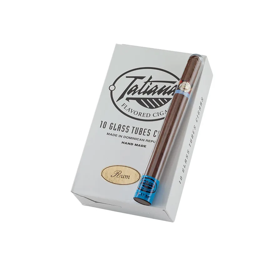 Tatiana Classic Rum Tube Natural | Corona | Box of 10