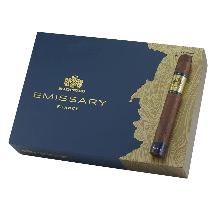 Macanudo Emissary France Toro Natural | Toro | Box of 16