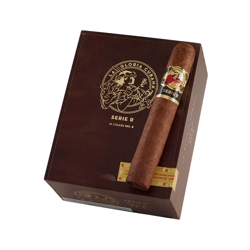 La Gloria Cubana Serie R No. 8 Natural | Gigante | Box of 15