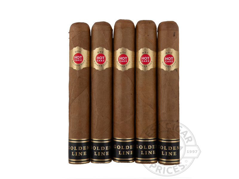 HVC Hot Cake Golden Line Connecticut Gran Canon - 5 Cigars