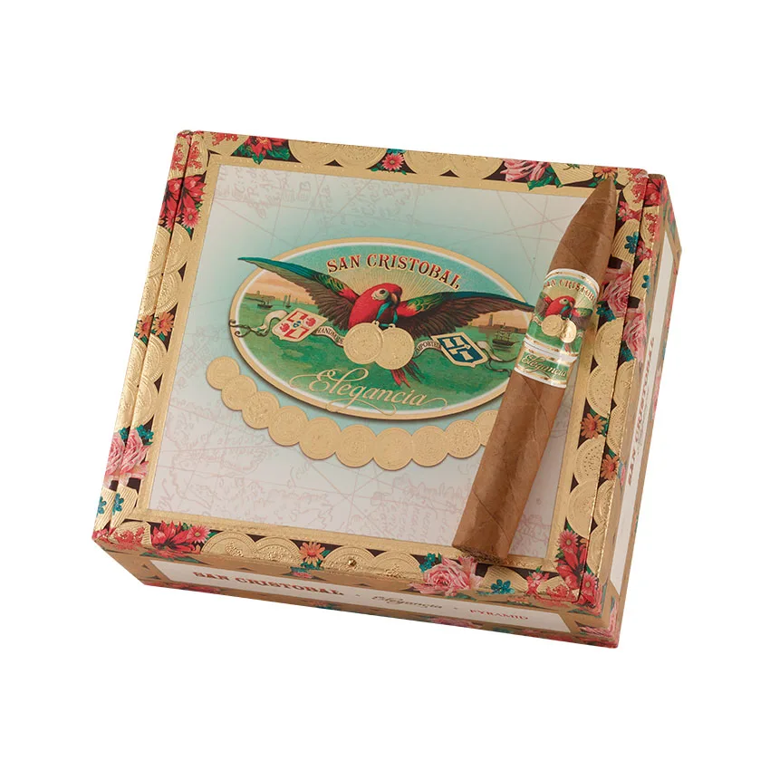 San Cristobal Elegancia Pyramid Natural | Pyramid | Box of 25