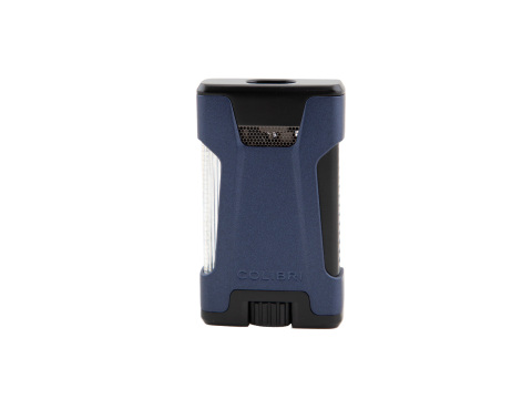 Colibri Rebel Double Jet Flame Lighter - Navy - Box of 20