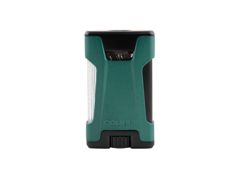 Colibri Rebel Double Jet Flame Lighter - Green - Box of 20