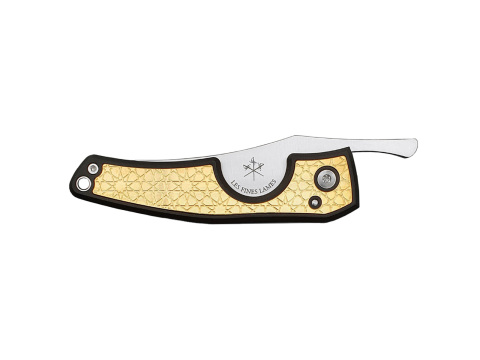 Le Petit Pocket Knife Cigar Cutter - Gold Arabesque - Box of 20