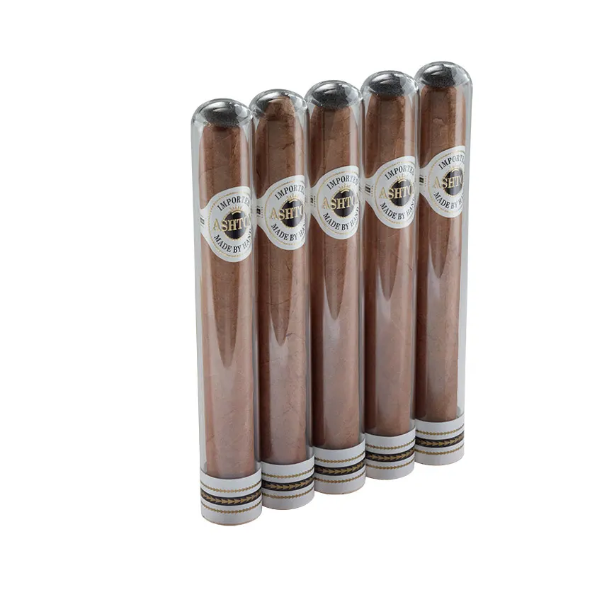Ashton Classic Crystal Belicoso (Glass Tube) Natural | Belicoso | Pack of 5