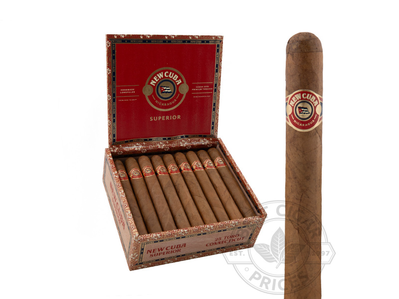 New Cuba Superior Connecticut Toro - 25 Cigars