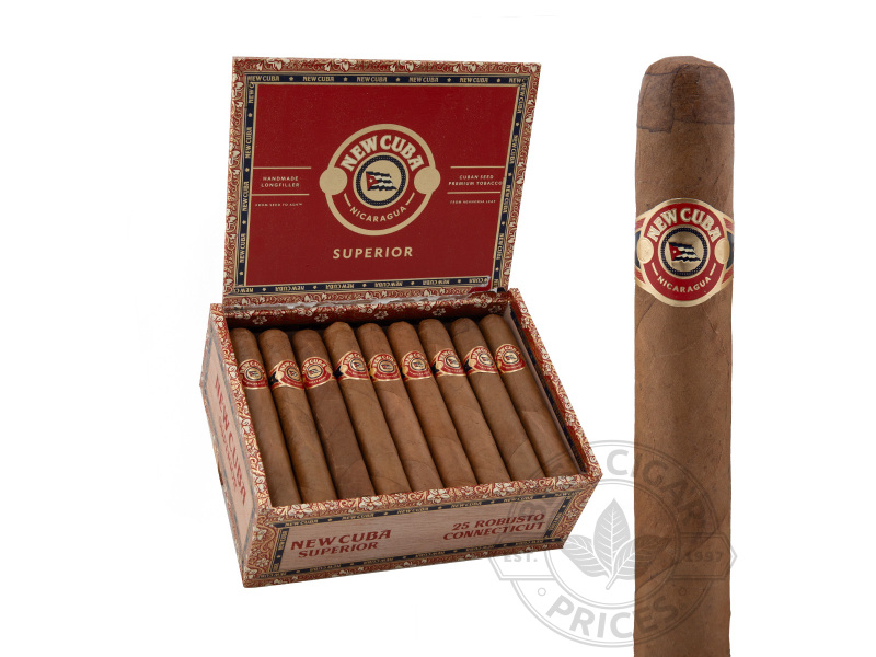 New Cuba Superior Connecticut Robusto - 25 Cigars