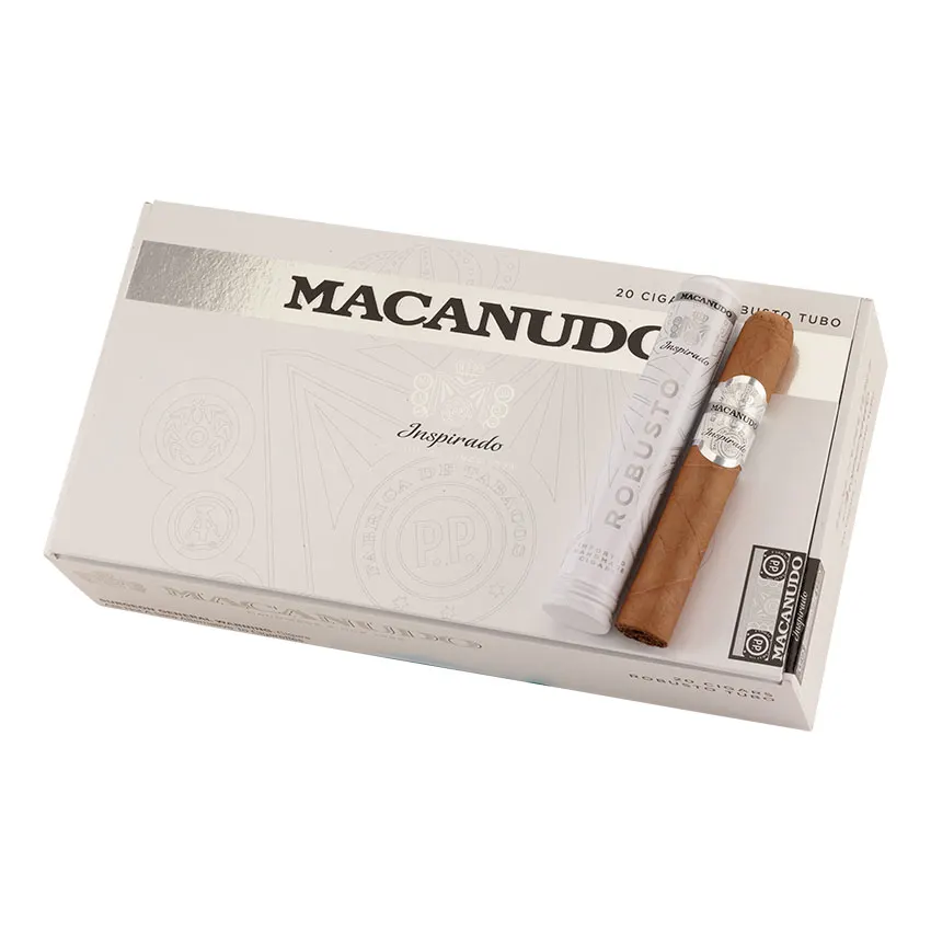 Macanudo Inspirado White Robusto Tubo Natural | Robusto | Box of 20