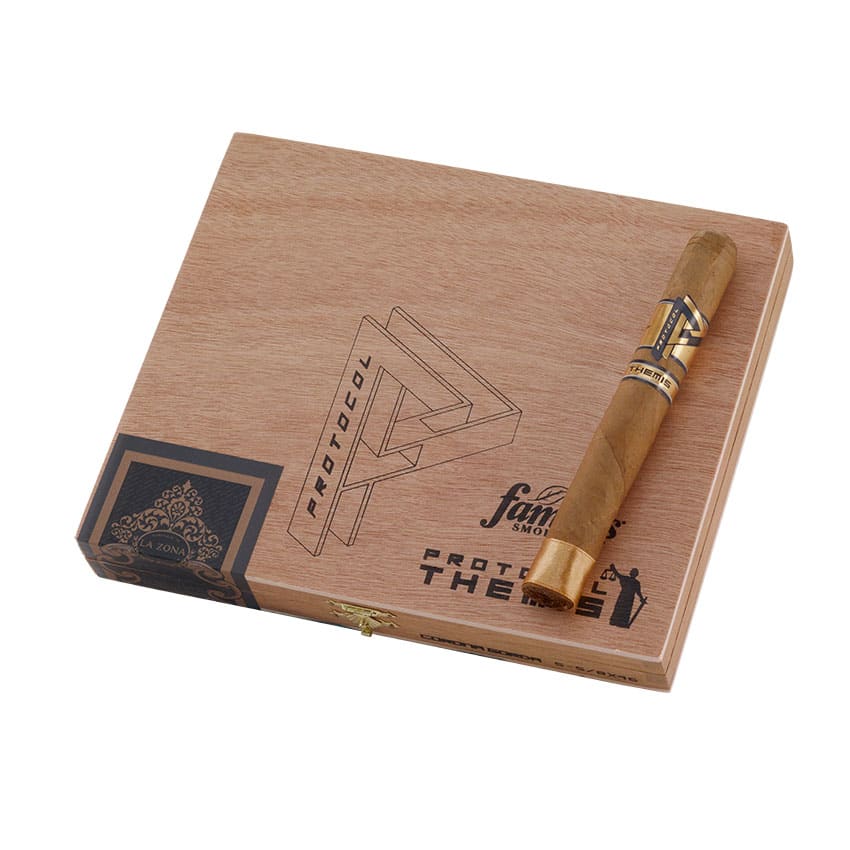 Protocol Gold Themis Corona Gorda Natural | Cuban Corona | Box of 10