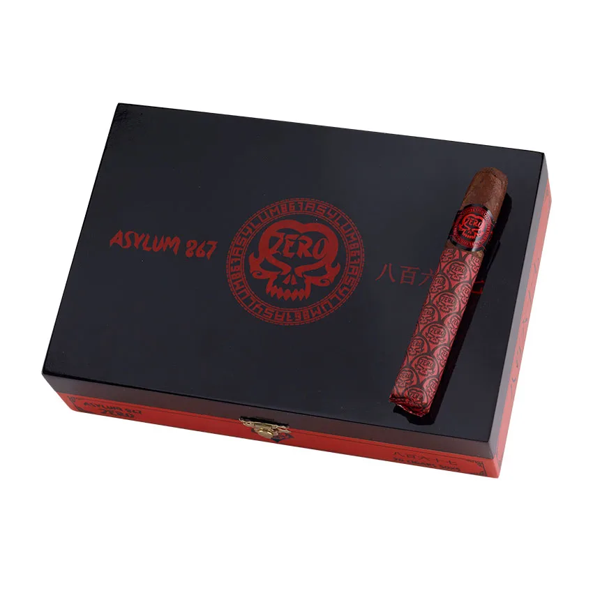 Asylum 867 Zero Robusto Maduro | Robusto | Box of 20