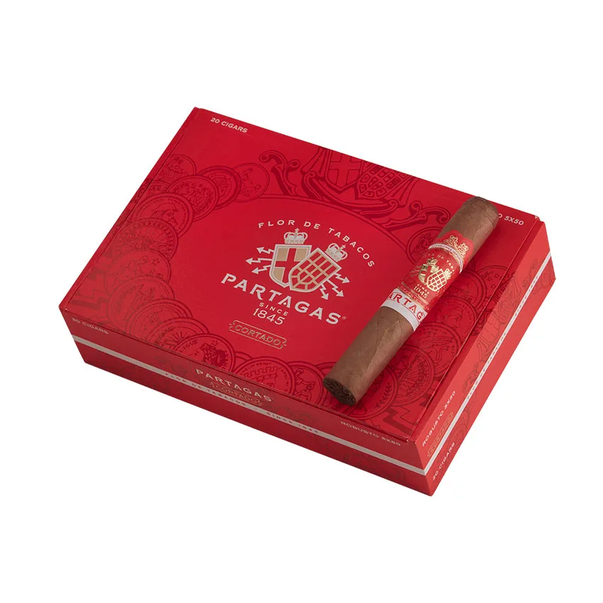 Partagas Cortado Robusto Natural | Robusto | Box of 20
