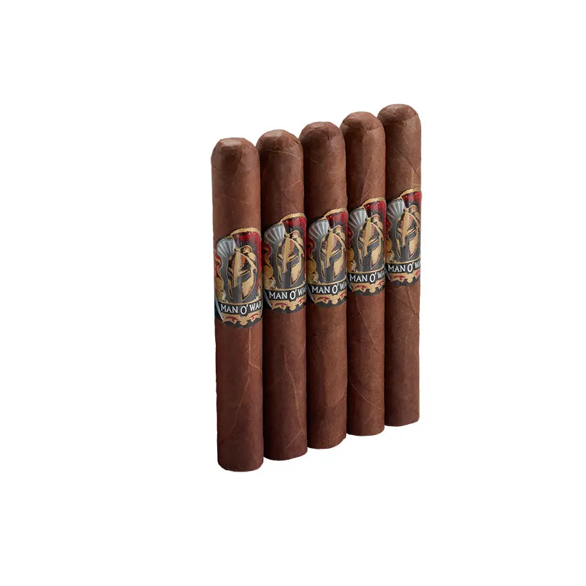 Man O' War Robusto Natural | Robusto | Pack of 5
