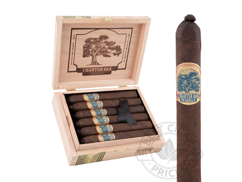 Charter Oak Pasquale Connecticut Broadleaf - 12 Cigars