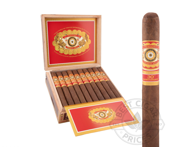Perdomo 30th Anniversary Churchill Sun Grown Box-pressed - 30 Cigars