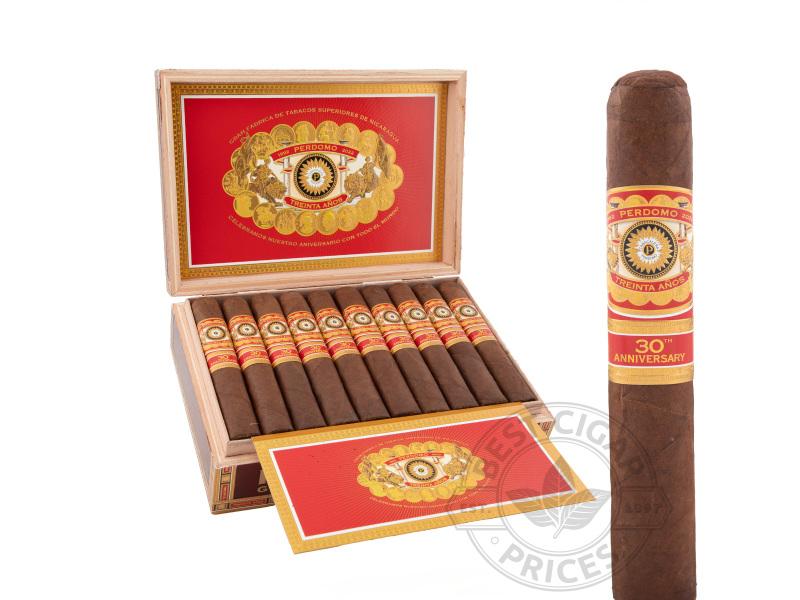 Perdomo 30th Anniversary Gordo Sun Grown Box-pressed - 30 Cigars