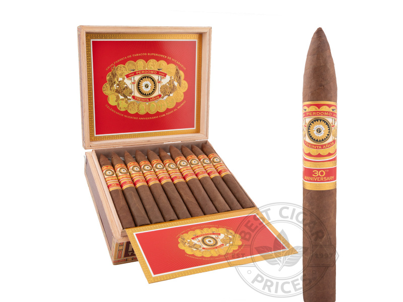 Perdomo 30th Anniversary Torpedo Sun Grown Box-pressed - 30 Cigars