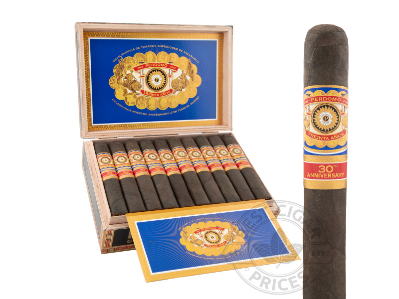 Perdomo 30th Anniversary Gordo Maduro Box-pressed - 30 Cigars