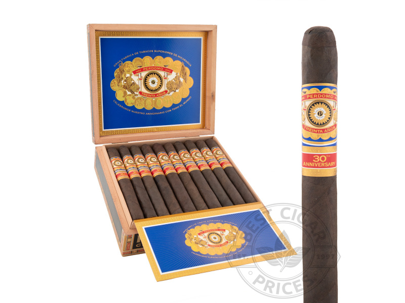 Perdomo 30th Anniversary Churchill Maduro Box-pressed - 30 Cigars