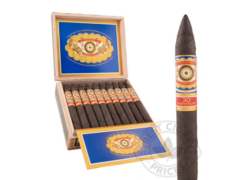 Perdomo 30th Anniversary Torpedo Maduro Box-pressed - 30 Cigars