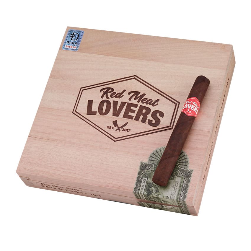 Red Meat Lovers Beef Stick Maduro | Toro | Box of 10