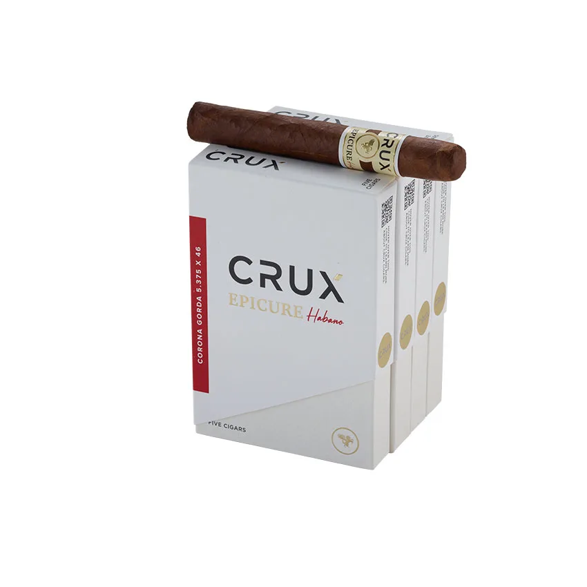 Crux Epicure Habano C.Gorda Natural | Corona Gorda | Pack of 20