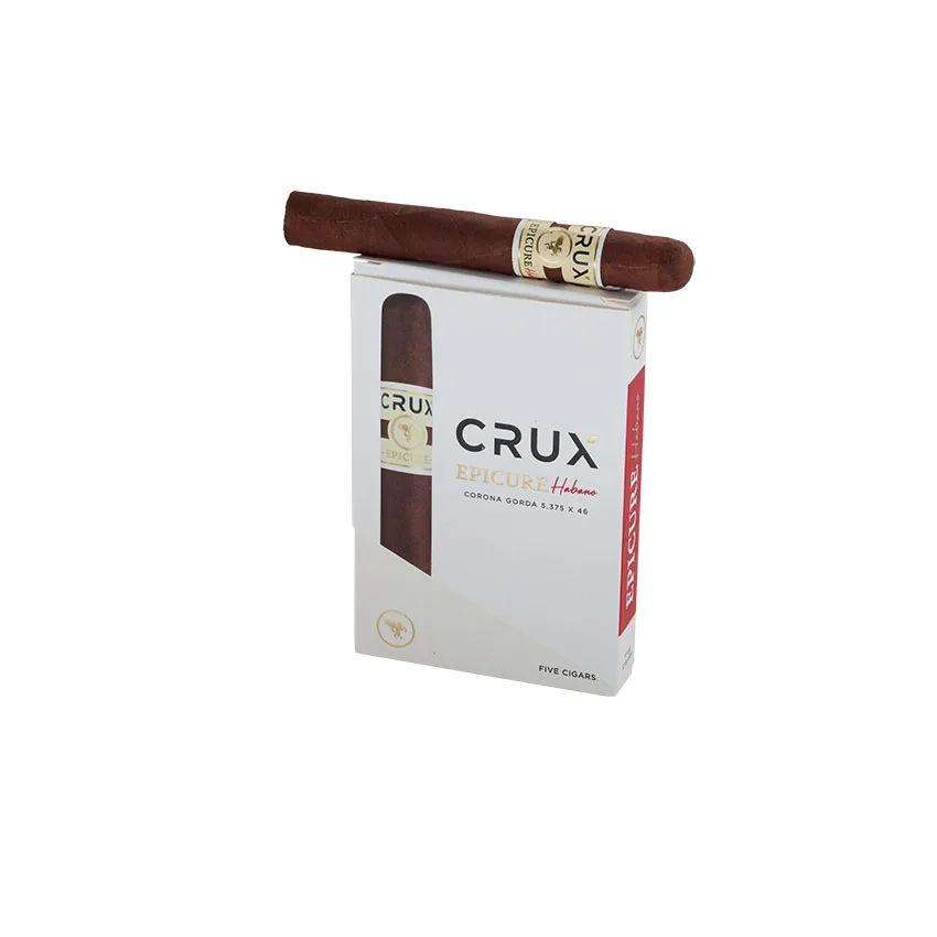Crux Epicure Habano C.Gorda Natural | Corona Gorda | Pack of 5