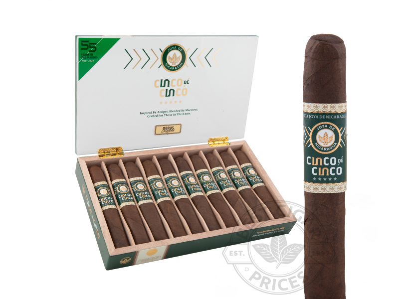 Joya De Nicaragua Cinco De Cinco Robusto Gordo - 10 Cigars