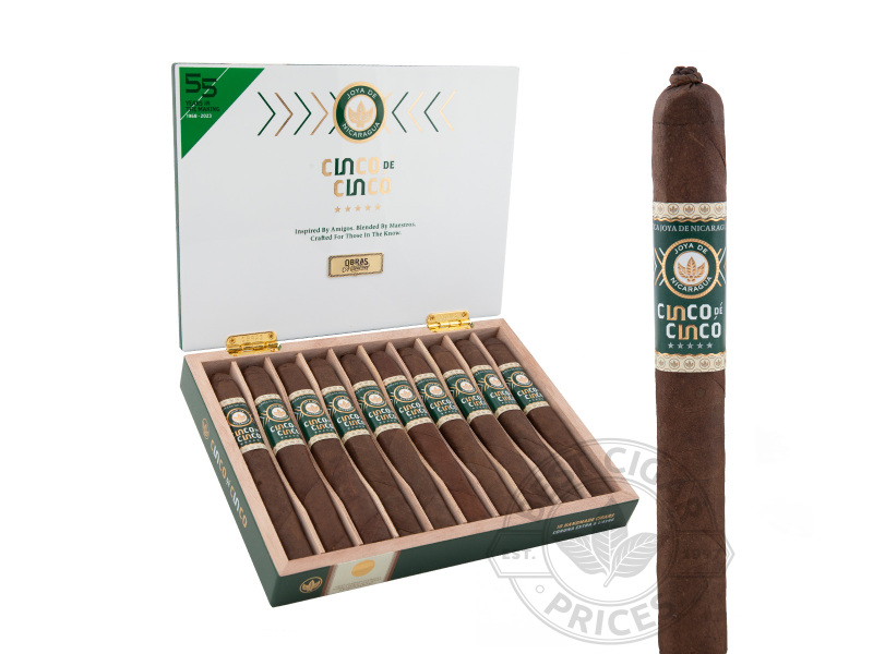 Joya De Nicaragua Cinco De Cinco Corona Extra - 10 Cigars